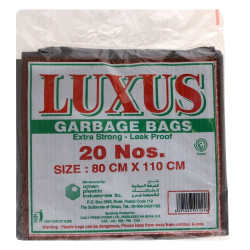 Luxus Garbage Bag 20 Pieces 80x110cm, Pack Of 20 Luxus Garbage Bag 20 Pieces 80x110cm, Pack Of 20