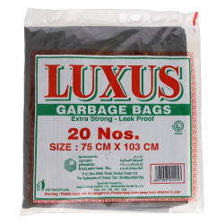 Luxus Garbage Bag 20 Pieces 75x103cm, Pack Of 20 Luxus Garbage Bag 20 Pieces 75x103cm, Pack Of 20