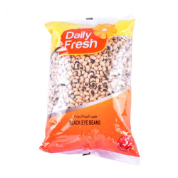 Daily Fresh Black Eye Beans 24x500g, Pack Of 4