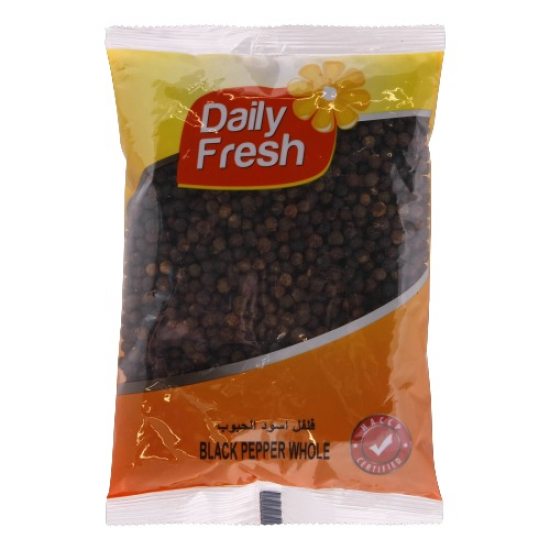 Daily Fresh Black Pepper Whole 200g, Pack Of 24