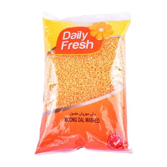 Daily fresh Moong Dal Washed 1kg, Pack Of 12