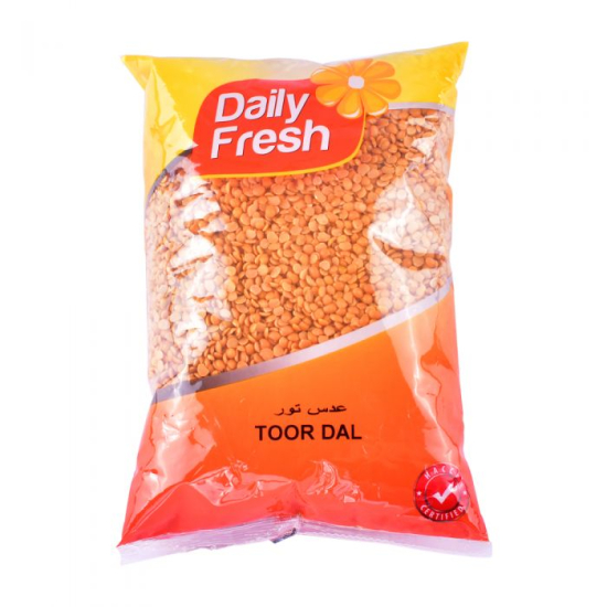 Daily Fresh Toor Dal W/Oil 500g, Pack Of 24