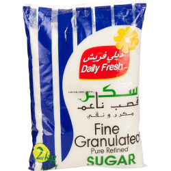 Daily Fresh Fine Granulated Sugar 2kg, Pack Of 25