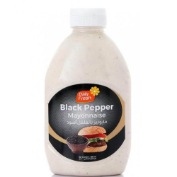 Daily Fresh Black Pepper Mayonnaise 500 ml, Pack Of 12