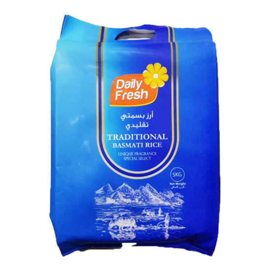 Daily Fresh Traditional Basmati Rice 5 Kg, Pack Of 4