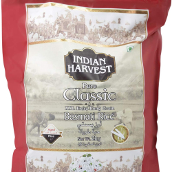 Indian Harvest Pure Classic Basmati Rice 2 kg, Pack Of 10  Indian Harvest Pure Classic Basmati Rice 2 kg, Pack Of 10