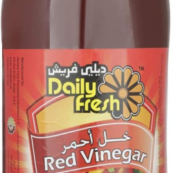 Daily Fresh Vinegar Red Bottle 1000 ml, Pack Of 12 Daily Fresh Vinegar Red Bottle 1000 ml, Pack Of 12