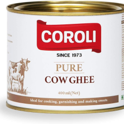 Coroli Pure Cow Ghee Tin 12x400 ml, Pack Of 2 Coroli Pure Cow Ghee Tin 12x400 ml, Pack Of 2