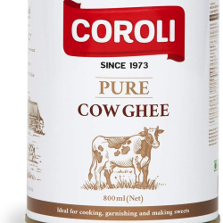 Coroli Pure Cow Ghee Tin 800 ml, Pack Of 12 Coroli Pure Cow Ghee Tin 800 ml, Pack Of 12
