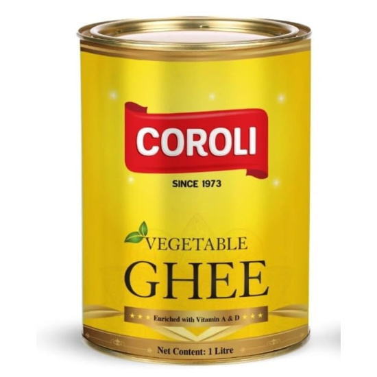 Coroli Vegetable Ghee 1 Litre, Pack Of 12