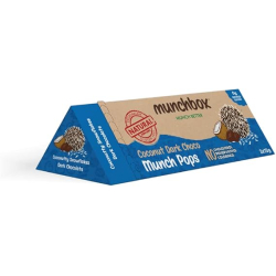 Munchbox  Munch Pops Coconut Dark Choco 45g, Pack Of 20 Munchbox  Munch Pops Coconut Dark Choco 45g, Pack Of 20