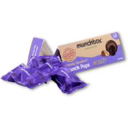 Munchbox Creamy Hazelnut MunchPops 3-Balls 45g, Pack Of 20 Munchbox Creamy Hazelnut MunchPops 3-Balls 45g, Pack Of 20