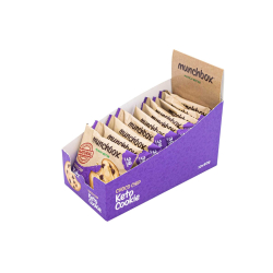 Munchbox Keto Cookies Chocolate Chips 60g, Pack Of 10 Munchbox Keto Cookies Chocolate Chips 60g, Pack Of 10