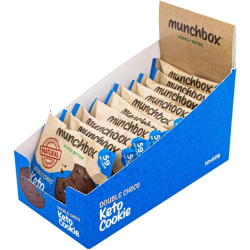 Munchbox Double Choco Chip Keto Cookie 60g, Pack Of 10  Munchbox Double Choco Chip Keto Cookie 60g, Pack Of 10