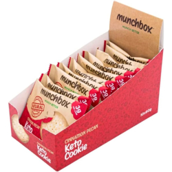 Munchbox Cinnamon Pecan Keto Cookie 60g, Pack Of 10 Munchbox Cinnamon Pecan Keto Cookie 60g, Pack Of 10