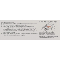 Classic Plastic Food Wrap 24x200 Feet, Pack Of 2 Classic Plastic Food Wrap 24x200 Feet, Pack Of 2