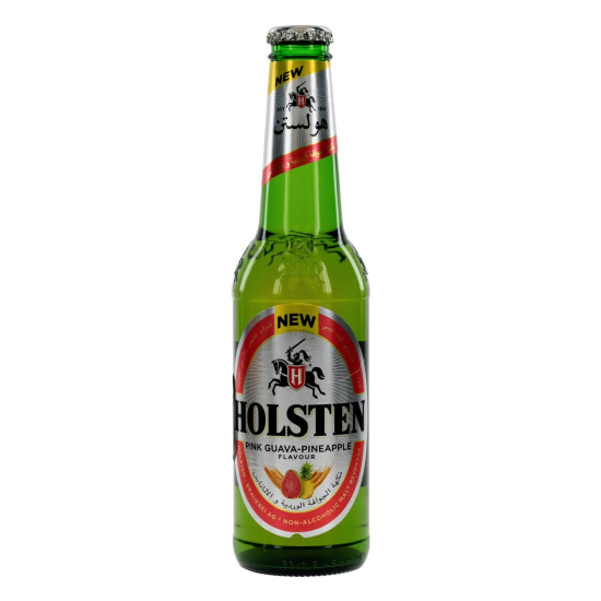 Holsten Non Alcoholic Pink Guava And Pineapple 330ml Pack Of 24