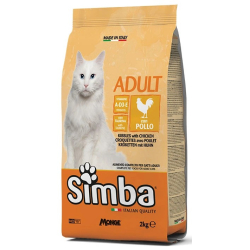 Simba Cat Croquettes With Chicken 2kg, Pack Of 6 Simba Cat Croquettes With Chicken 2kg, Pack Of 6