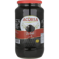 Acorsa Olives Black Plain 6x575gm L/Jar, Pack Of 3 Acorsa Olives Black Plain 6x575gm L/Jar, Pack Of 3