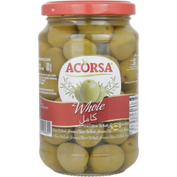 Acorsa Olives Green Plain Jar 12x200gm, Pack Of 4 Acorsa Olives Green Plain Jar 12x200gm, Pack Of 4