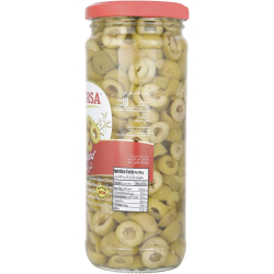 Acorsa Olives Green Sliced Jar 12x230gm L/Jar, Pack Of 3 Acorsa Olives Green Sliced Jar 12x230gm L/Jar, Pack Of 3