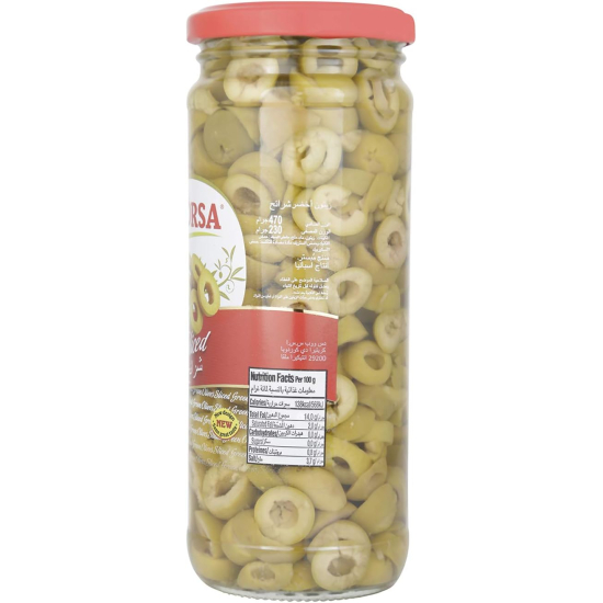 Acorsa Olives Green Sliced Jar Pack Of 12x230gm L/Jar