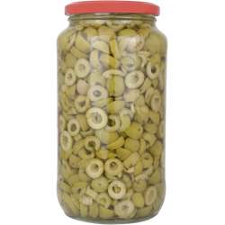 Acorsa Olives Green Sliced Jar 6x450gm L/Jar, Pack Of 2 Acorsa Olives Green Sliced Jar 6x450gm L/Jar, Pack Of 2