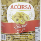 Acorsa Olives Green Sliced Jar 6x450gm L/Jar