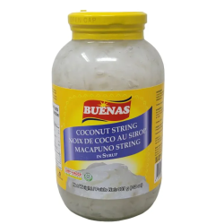 Buenas Macapuno String 907g, Pack Of 12 Buenas Macapuno String 907g, Pack Of 12