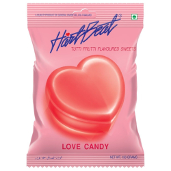 Hartbeat Tutti Fruity Love Candy 40x150g Hartbeat Tutti Fruity Love Candy 40x150g