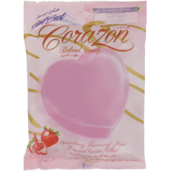 Hartbeat Corazon Beloved Strawberry Candy 150g, Pack Of 40 Hartbeat Corazon Beloved Strawberry Candy 150g, Pack Of 40