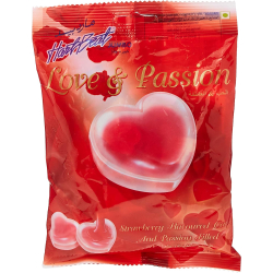 Hartbeat Love & Passion Strawberry Candy150g, Pack Of 40 Hartbeat Love & Passion Strawberry Candy150g, Pack Of 40