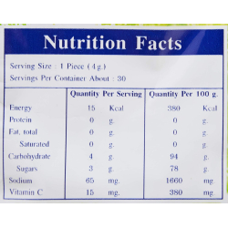 Hartbeat Salt & Lime Candy 120g, Pack Of 40