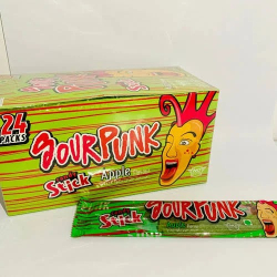 Hartbeat Sour Punk Stick Apple 12x24x50g Hartbeat Sour Punk Stick Apple 12x24x50g