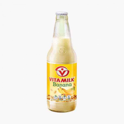 Vitamilk Banana Soya Milk 300ml, Pack Of 24 Vitamilk Banana Soya Milk 300ml, Pack Of 24