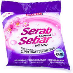 Dahlia Super Power Dehumidifier Sebar Wangi Refill 12x450ml, Pack Of 6