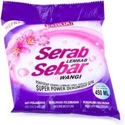 Dahlia Super Power Dehumidifier Sebar Wangi Refill 12x450ml, Pack Of 6 Dahlia Super Power Dehumidifier Sebar Wangi Refill 12x450ml, Pack Of 6
