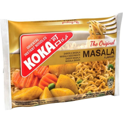 Koka Instant Noodles Masala Flavour 5 Pieces 85g, Pack Of 12 Koka Instant Noodles Masala Flavour 5 Pieces 85g, Pack Of 12