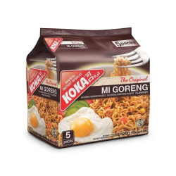 Koka Instant Noodles Mi-Goreng 5 Pieces 85g, Pack Of 12 Koka Instant Noodles Mi-Goreng 5 Pieces 85g, Pack Of 12