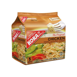 Koka Chicken Flavour Noodle Packet 5 Pieces 85g, Pack Of 12 Koka Chicken Flavour Noodle Packet 5 Pieces 85g, Pack Of 12