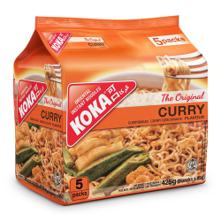Koka Curry Instant Noodles 5 Pieces 85g, Pack Of 12 Koka Curry Instant Noodles 5 Pieces 85g, Pack Of 12