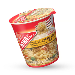 Koka Chicken & Corn Instant Cup Noodles 70g, Pack Of 24 Koka Chicken & Corn Instant Cup Noodles 70g, Pack Of 24
