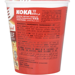 Koka Beef Cup Noodles 70g, Pack Of 24 Koka Beef Cup Noodles 70g, Pack Of 24