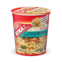 Koka Seafood Instant Cup Noodles 70g, Pack Of 24 Koka Seafood Instant Cup Noodles 70g, Pack Of 24