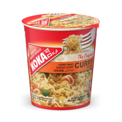 Koka Curry Flavour Instant Cup Noodles 70g, Pack Of 24 Koka Curry Flavour Instant Cup Noodles 70g, Pack Of 24