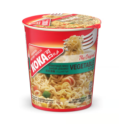 Koka Vegetable Flavour Instant Cup Noodles 70g, Pack Of 24 Koka Vegetable Flavour Instant Cup Noodles 70g, Pack Of 24