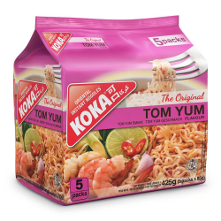 Koka Tom Yum Instant Noodles 5 Pieces 85g, Pack Of 12 Koka Tom Yum Instant Noodles 5 Pieces 85g, Pack Of 12