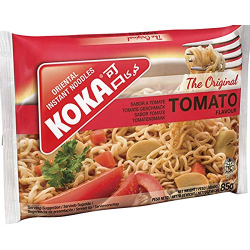 Koka Instant Noodles Tomato 5 Pieces 85g, Pack Of 12 Koka Instant Noodles Tomato 5 Pieces 85g, Pack Of 12