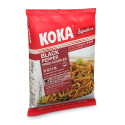 Koka Instant Noodles Black Pepper Fried 5 Pieces 85g, Pack Of 12  Koka Instant Noodles Black Pepper Fried 5 Pieces 85g, Pack Of 12