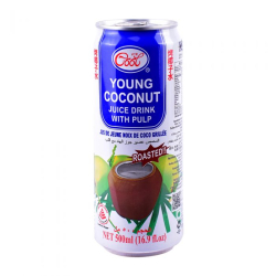 Ice Cool Roasted Coconut Juice With Pulp 24x500 ml, Pack Of 3 Ice Cool Roasted Coconut Juice With Pulp 24x500 ml, Pack Of 3